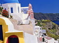 Most popular destinations: Santorini