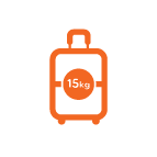 Bagage 15 kg