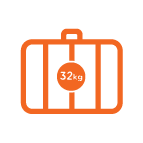 Bagage 32 kg