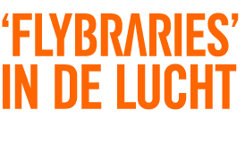 'Flybraries' in de lucht
